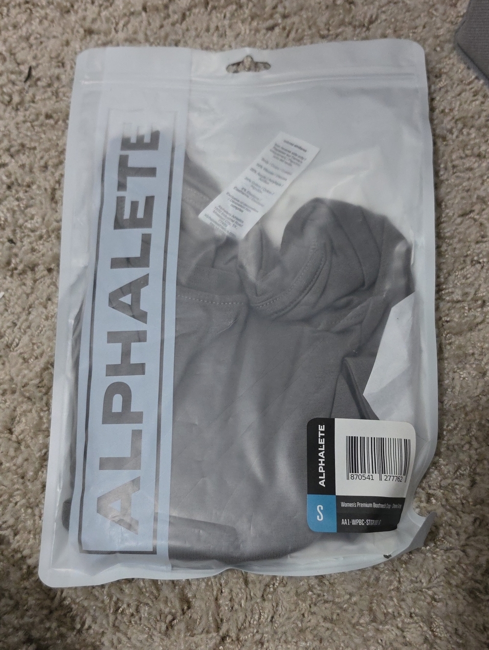 Alphalete Women's Premium Boatneck Crop